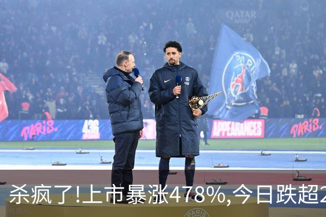 杀疯了!上市暴涨478%,今日跌超20%,2天大跌46%,首日进场全套!